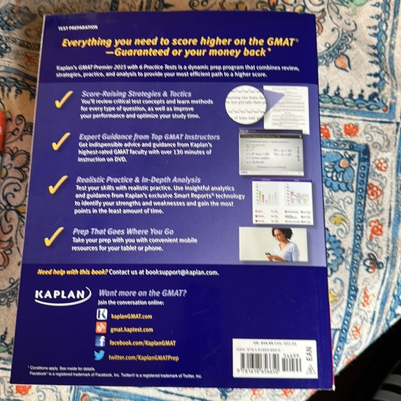 🌺.GMAT Study Guides by Kaplan, Barron’s  & Manhattan - Picture 9 of 9